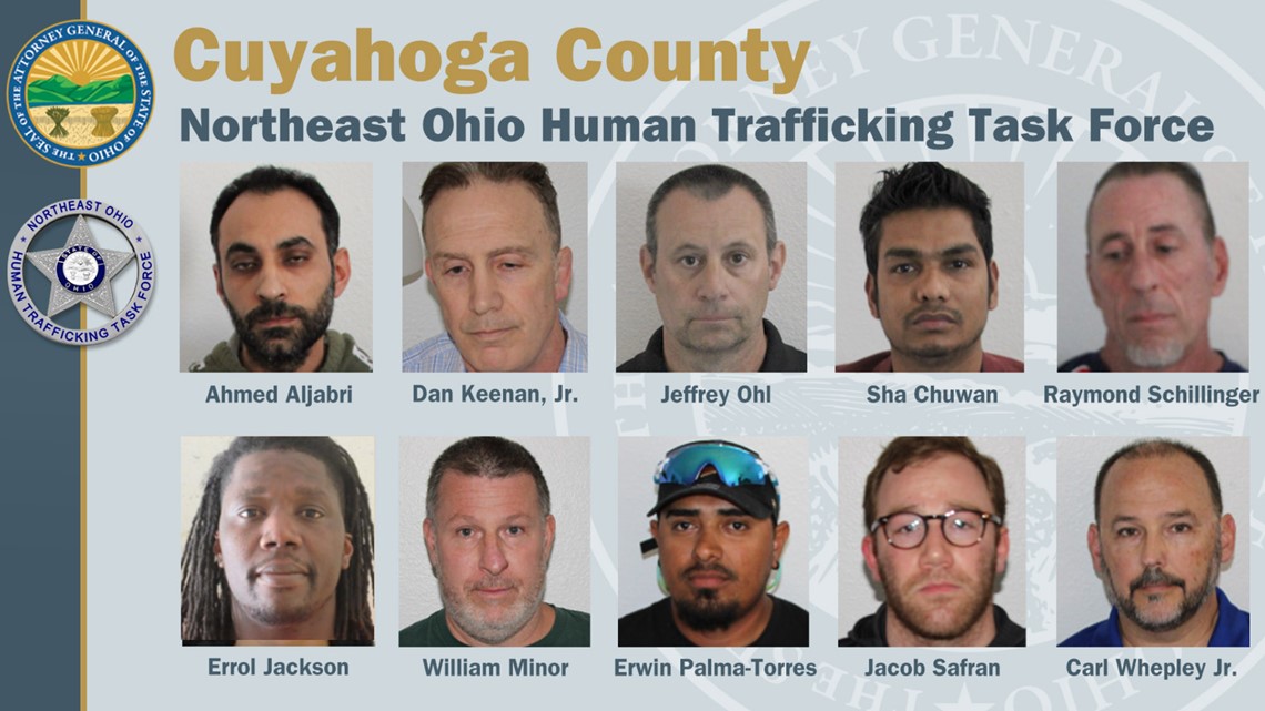 10 Men Arrested During Human Trafficking Sting In Ohio | 10tv.com