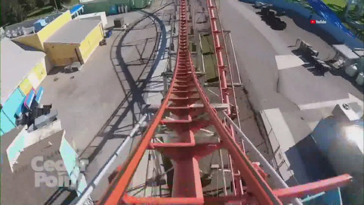 Video shows 'small metal washer' from famed roller coaster came off, almost hit park guest in the head