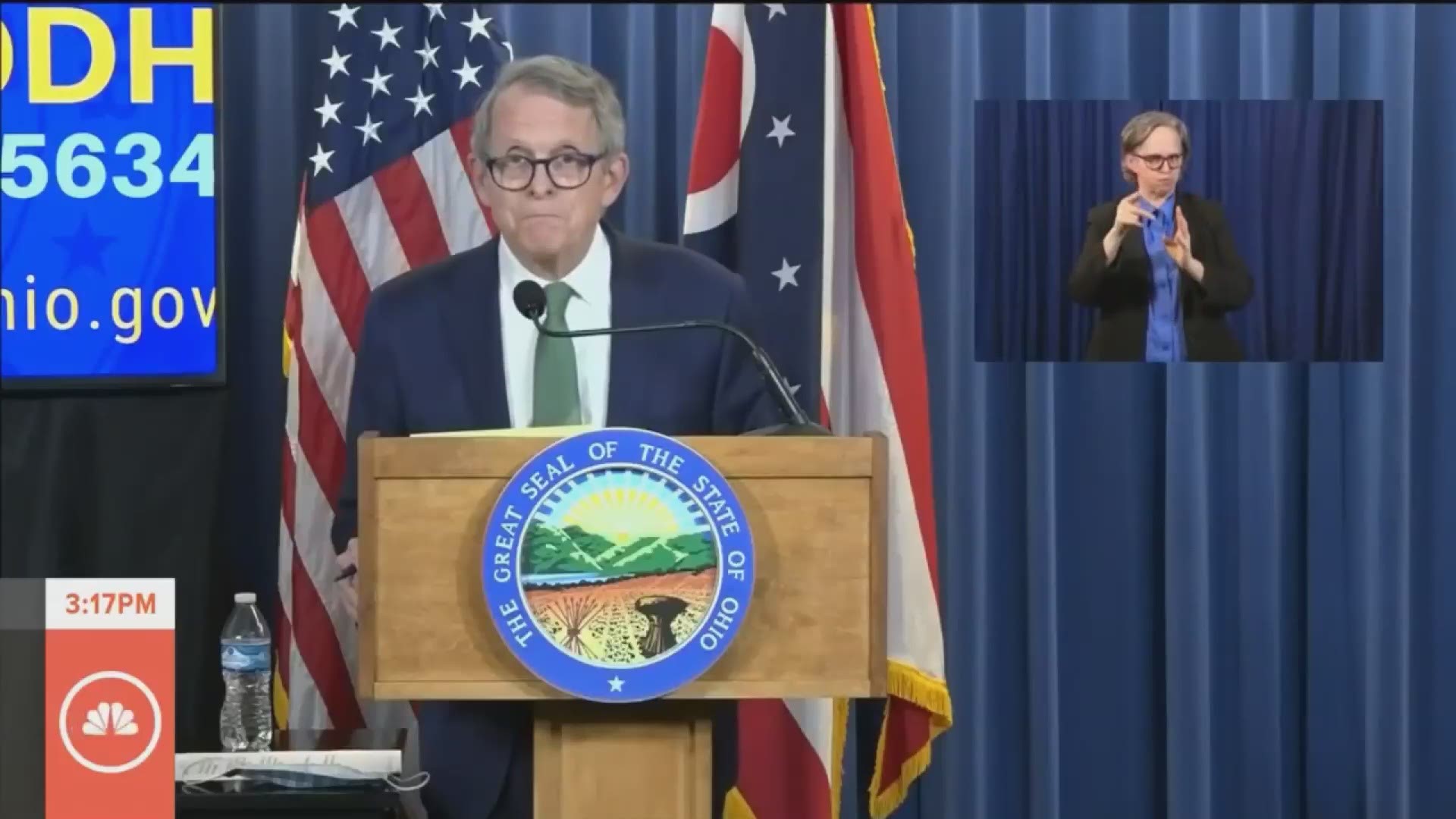 Your 'wine with DeWine' will have to wait until Thursday, May 7. Ohio Gov. Mike DeWine will not be holding his daily coronavirus update today (May 6).