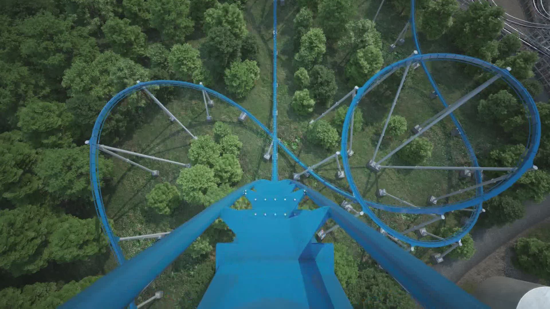Take a virtual ride on the new Orion roller coaster coming to Kings Island in 2020. Orion will be the Cincinnati park's first giga coaster, featuring a 300-foot-tall first drop with speeds topping out at 91 mph. The attraction is 5,321 feet long with seven airtime hills.