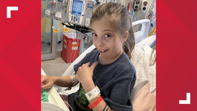 Community rallies around 10-year-old girl as she awaits heart transplant