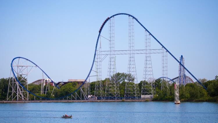 Cedar Point bans guest from all Six Flags parks for life after video shows him eating chicken nuggets while riding Millennium Force roller coaster