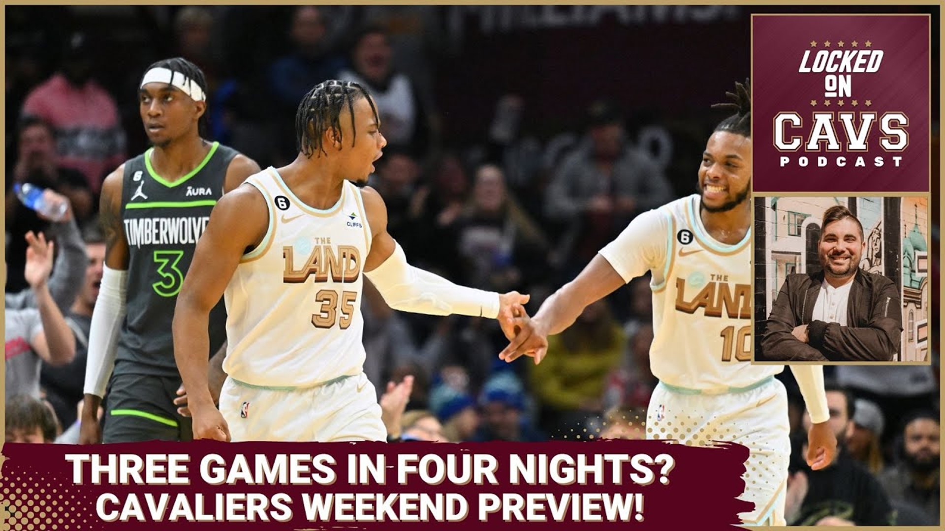 Evan Dammarell talks about the Cleveland Cavaliers' upcoming weekend schedule as they play three games in four nights.