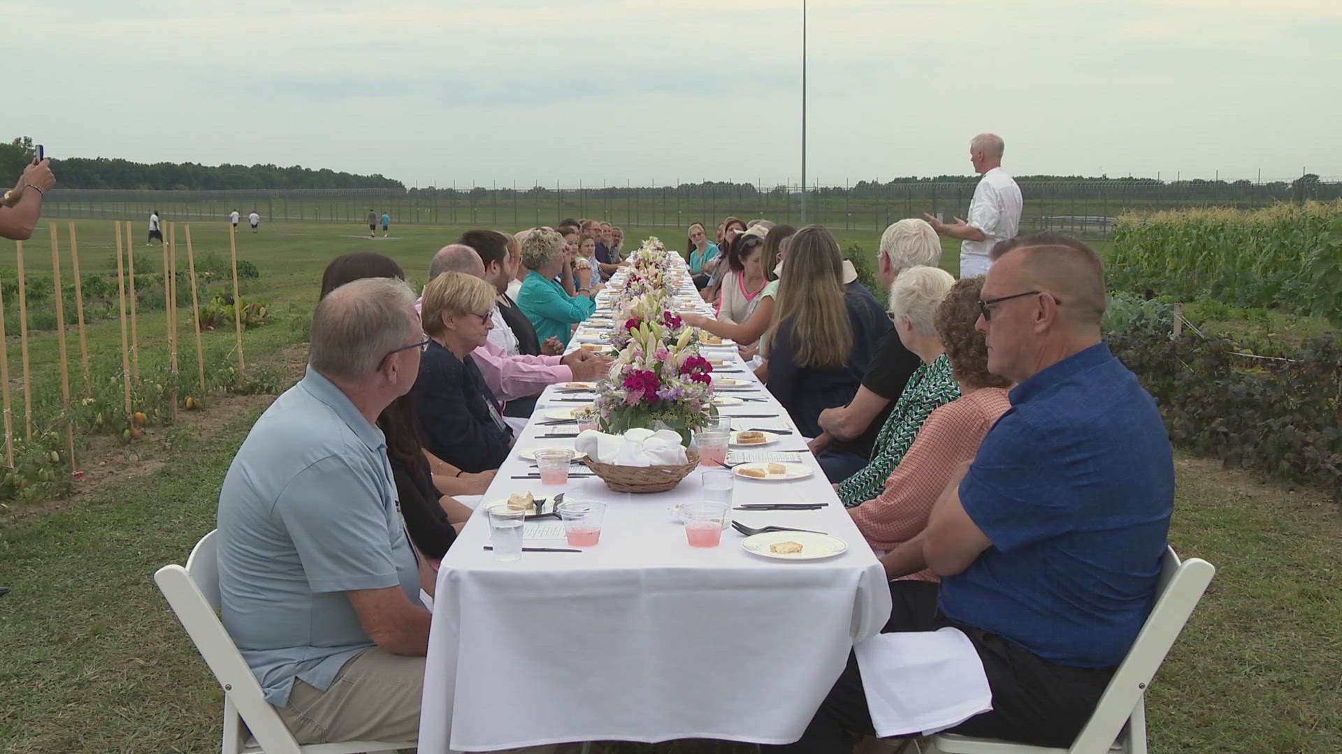 The five-course meal, the vision of chef Brandon Chrostowski, is believed to be the first served inside the walls of a prison in the state, if not the country.