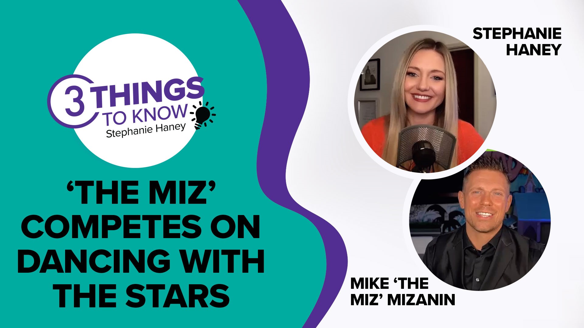 WWE Superstar Mike "The Miz" Mizanin did his homework while preparing to compete on ABC's Dancing With the Stars