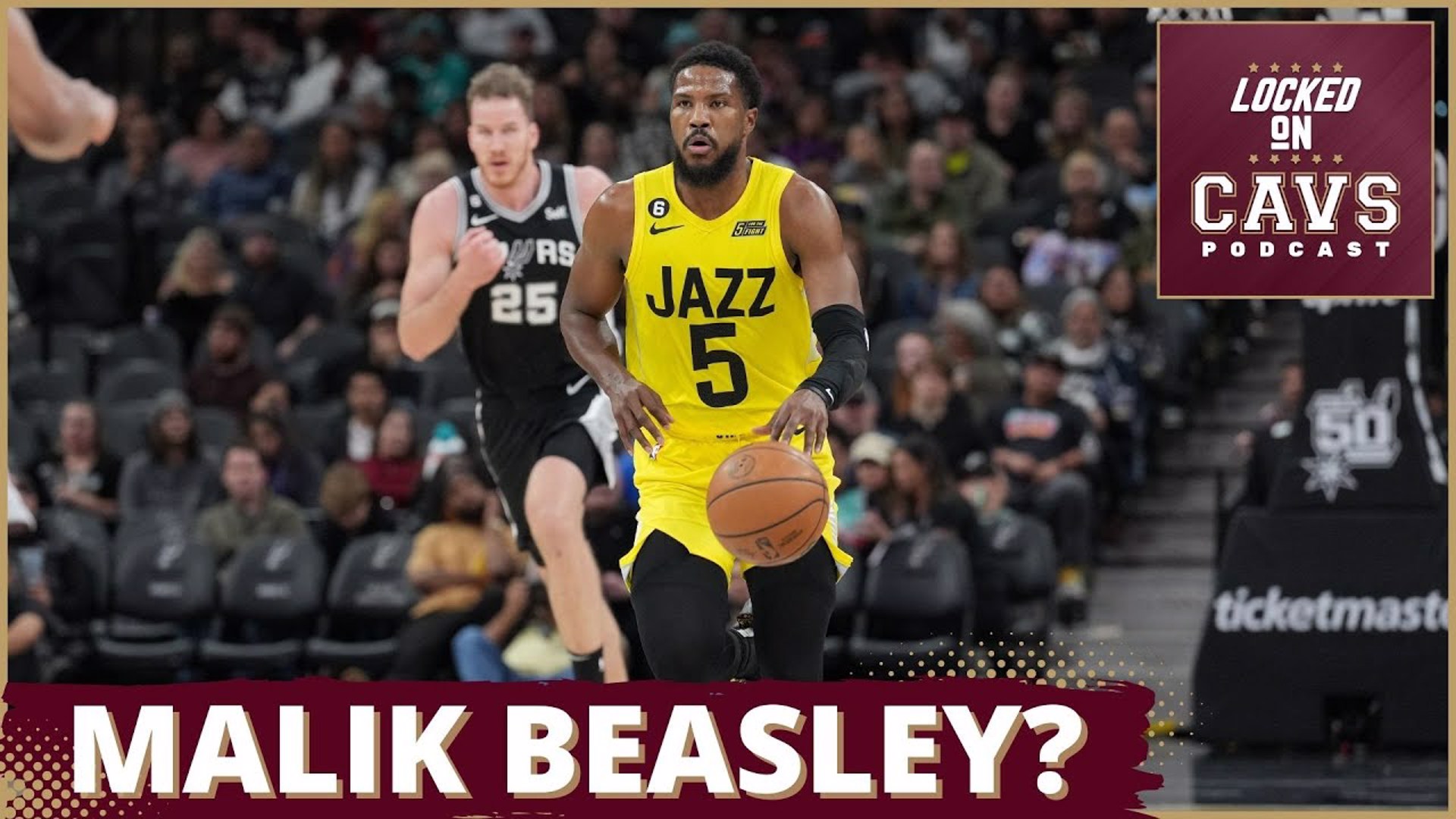 Chris Manning and Evan Dammarrell discuss reports that the Cavs have interest in Utah Jazz wing Malik Beasley.
