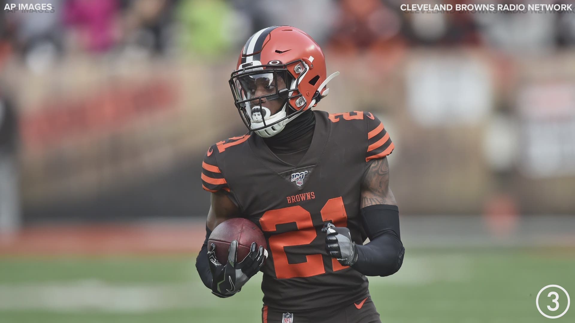 Browns Denzel Ward records 99-yard pick-six against Cincinnati Bengals