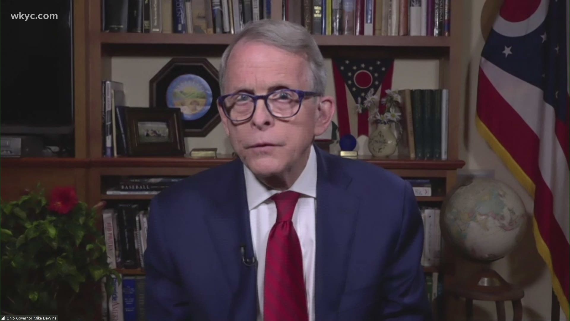 It's election day. Our Russ Mitchell talked live with Gov. Mike DeWine on the spike in current COVID-19 cases, and what's next for Ohio.
