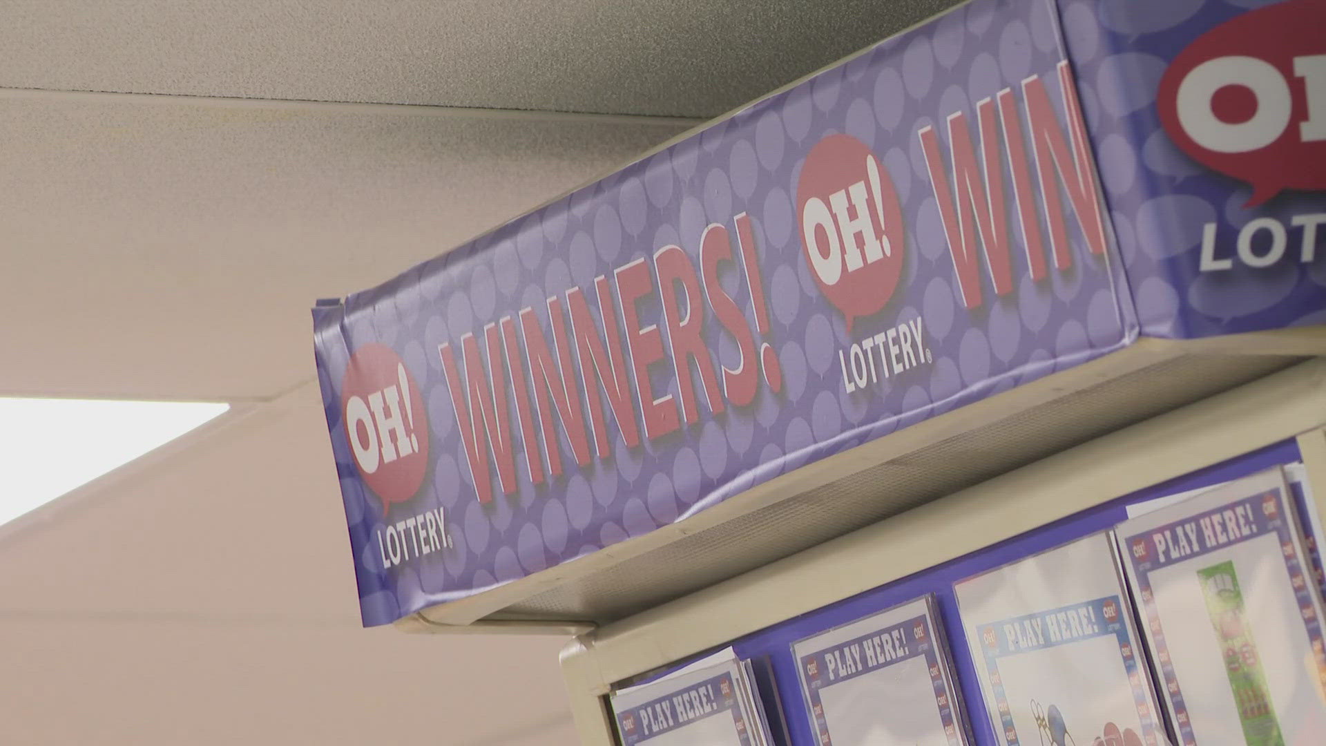 Ohio Lottery officials say the five winners will share the $130,000 jackpot from Monday's Rolling Cash 5 drawing.