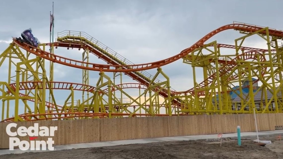 Video of new Cedar Point roller coaster for 2023: Wild Mouse | wthr.com