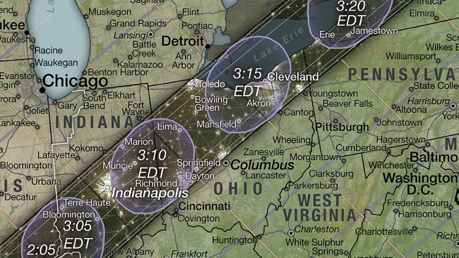 2024 solar eclipse: Where is the path of totality in Ohio? | 10tv.com