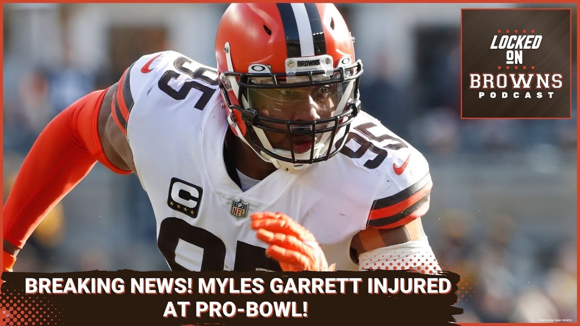 Although Garrett is months away from playing in a regular season game for the Browns, there's still a chance the injury could slow his offseason workouts.