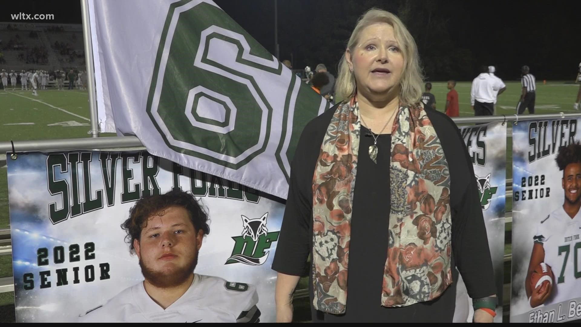 There was an eruption of emotion at Dutch Fork High School on Friday night after beloved football player Jack Alkhatib was crowned homecoming king posthumously.