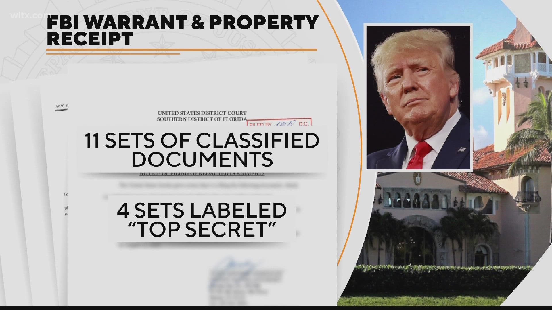 In a new lawsuit, former President Trump has filed a motion asking that a special master be named to review the documents seized by the FBI at his Mar-a-Lago home.