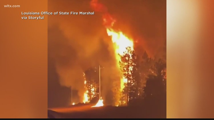 Two helicopters from Tennessee National Guard heading to Louisiana to fight wildfires