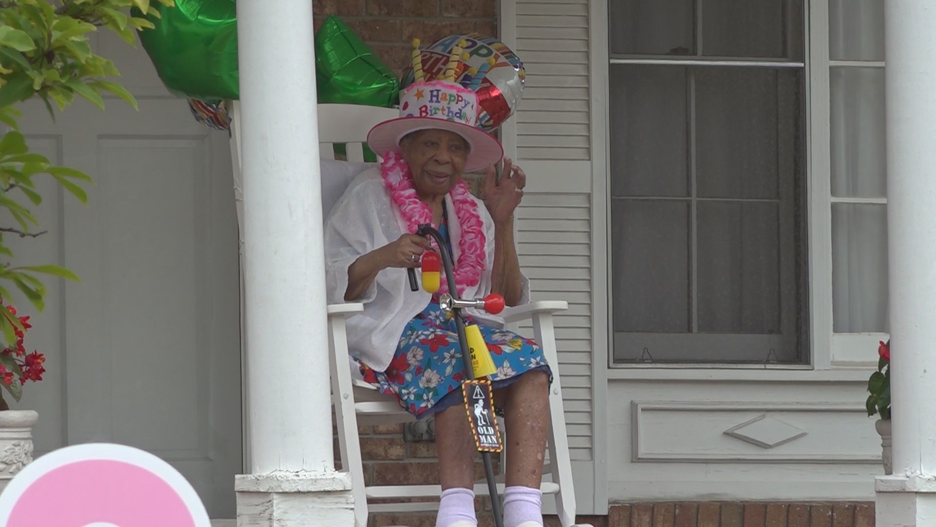 Ms. Inez Smith of Cayce, SC was surrounded by family and friends on her 104th birthday.