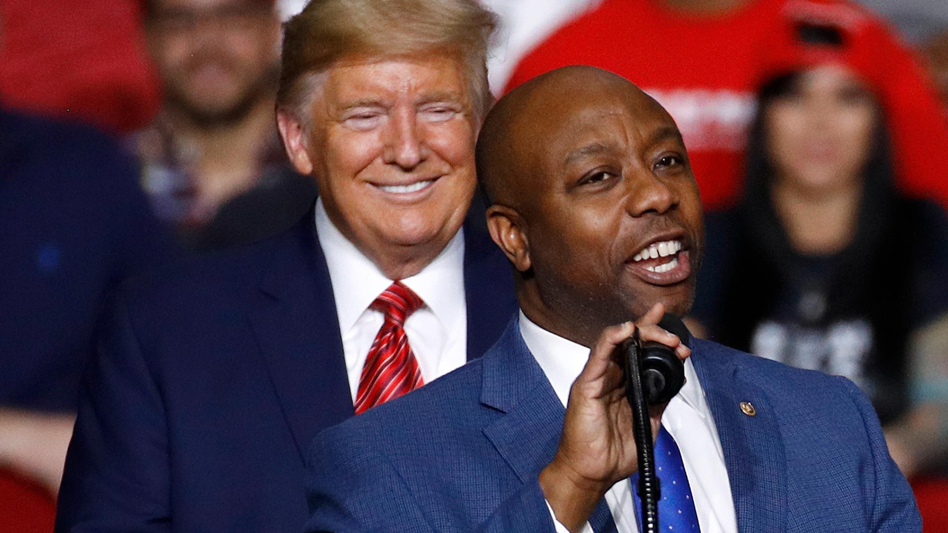 Sen. Tim Scott of South Carolina is expected to endorse former President Donald Trump ahead of Tuesday’s New Hampshire primary.