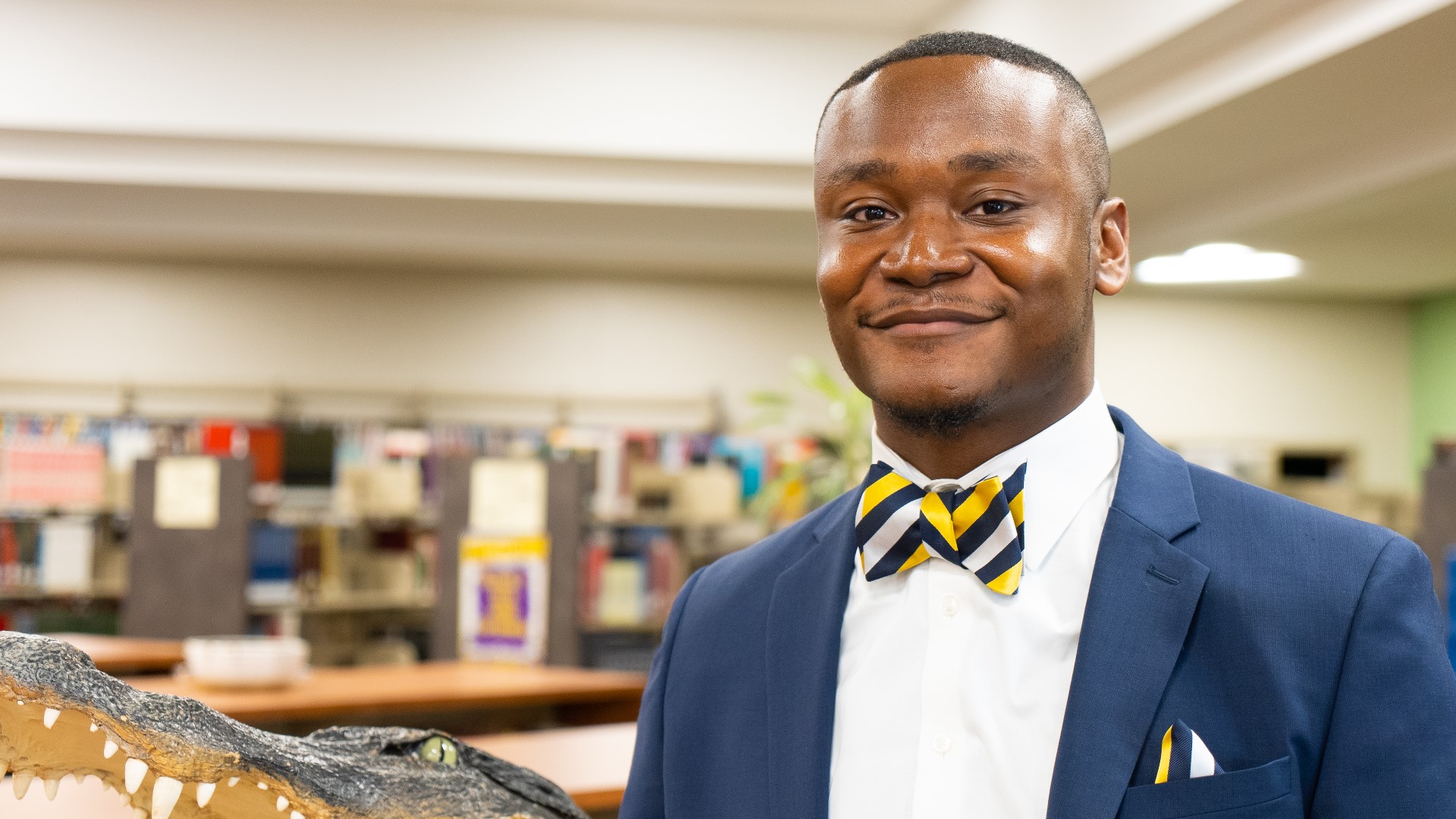 Deion Jamison received the honor of being recognized as South Carolina's 2023 Teacher of the Year, making him the first Black man to earn the title.