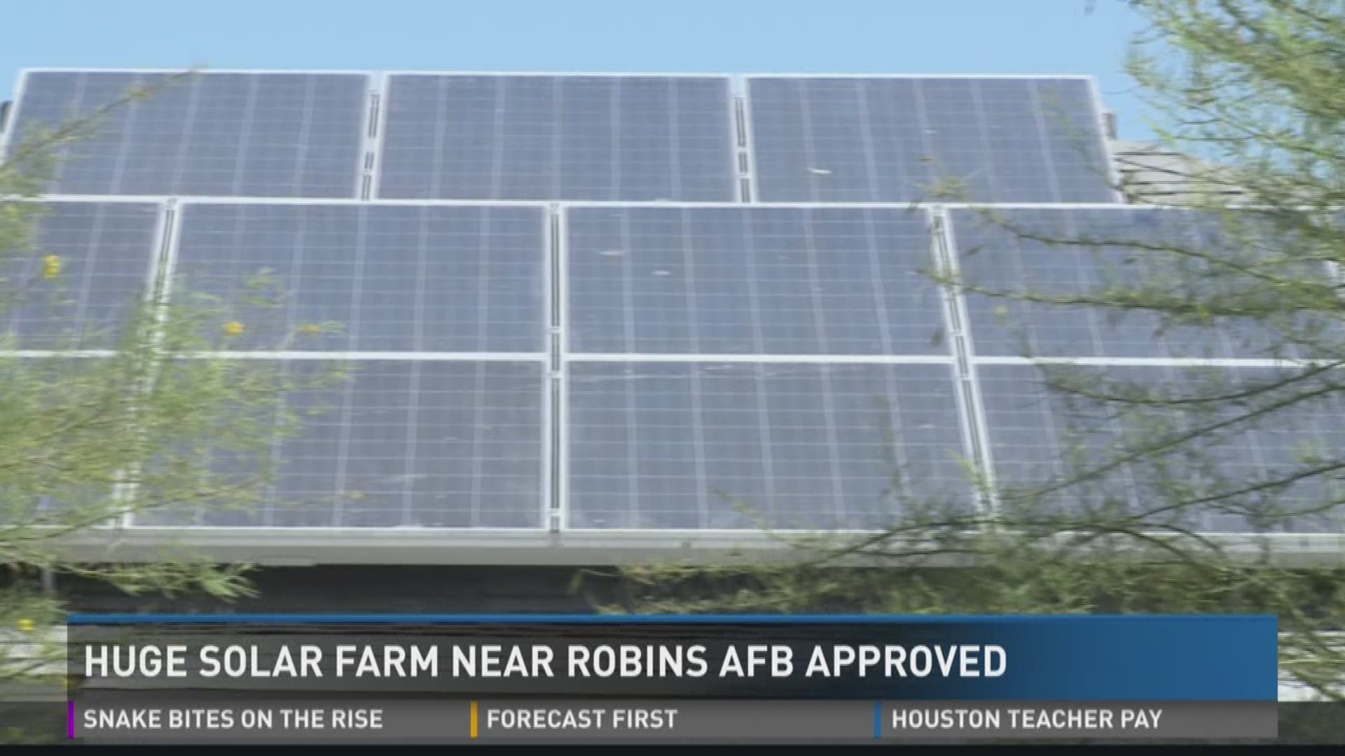 Huge solar farm near Robins Air Force Base approved