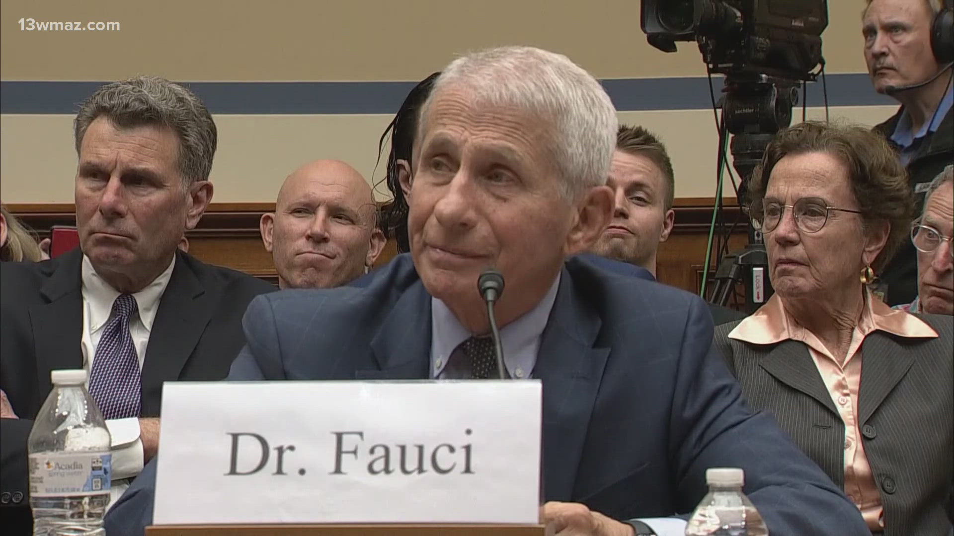 Fauci testified in public and on camera for the first time since he ended more than five decades of government service.