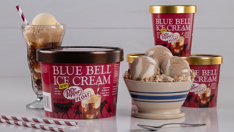 Blue Bell releases Dr. Pepper Float ice cream flavor