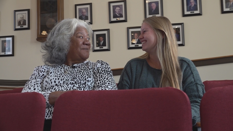 Beloved Perry Middle teacher earns hall of fame honor. Meet "Mama Gilmore"