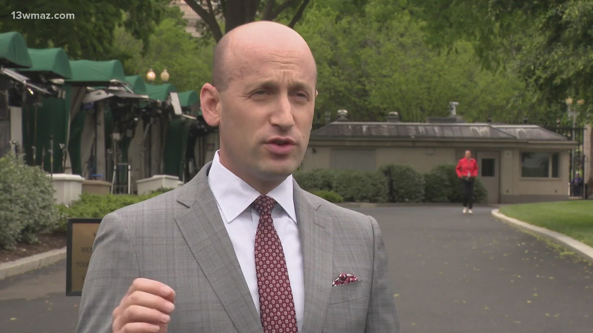 Stephen Miller, a top White House adviser, said the administration is looking for ways to expand its legal power to deport migrants who are in the country illegally.