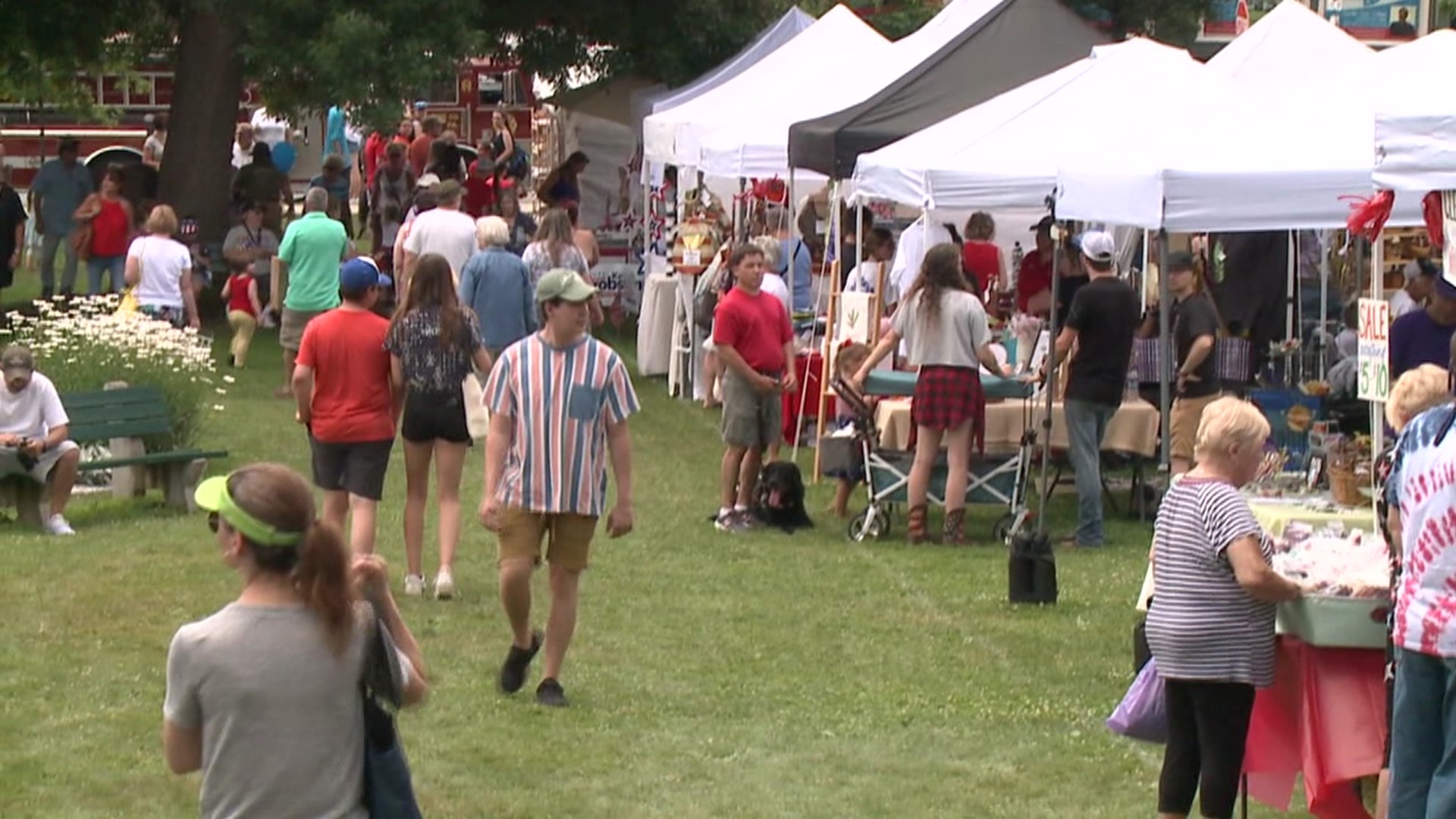 Montrose held it's annual 4th of July Celebration complete with parade and vendor fair.