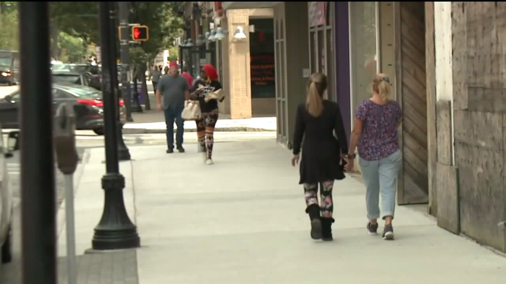 New Sidewalks Sprucing Up Wilkes-Barre