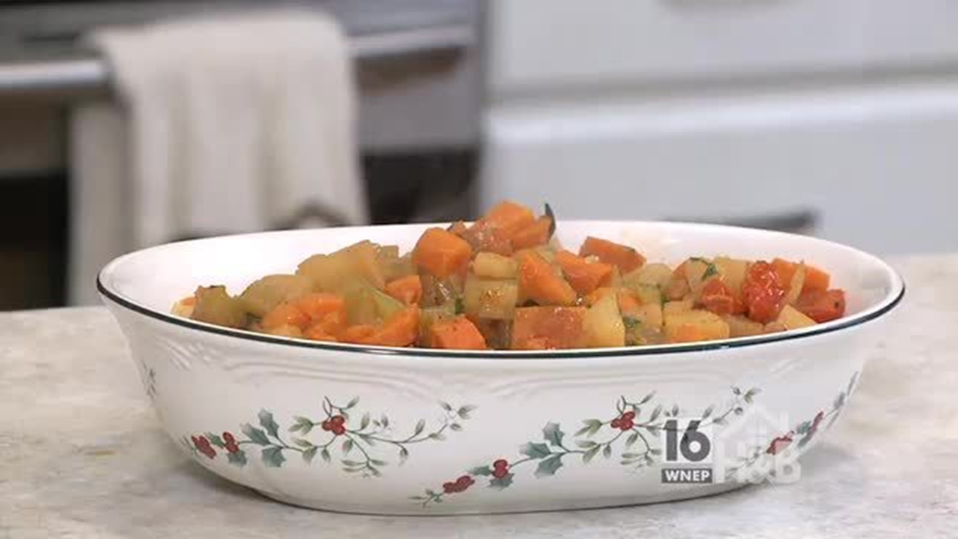 Jim Coles & his Wife make Vegetable Casserole