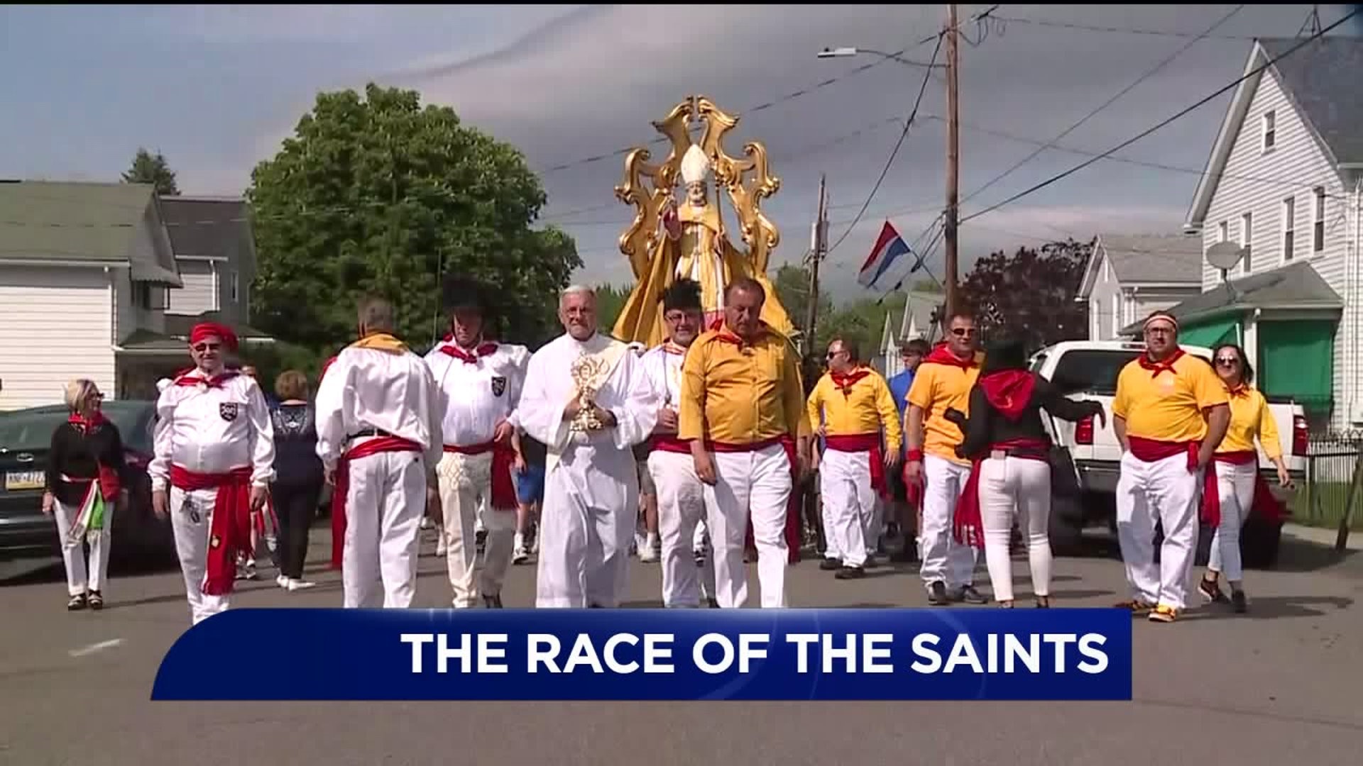 Annual Running of the Saints Held in Jessup