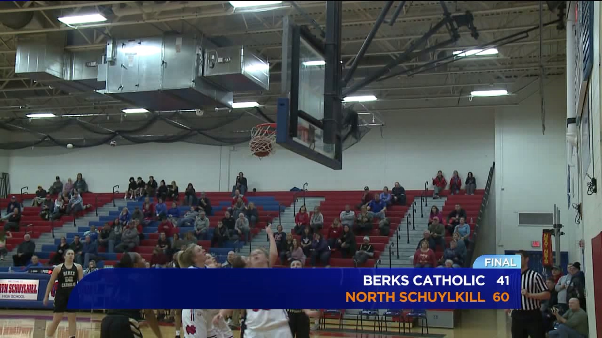 Berks Catholic vs North Schuylkill girls basketball