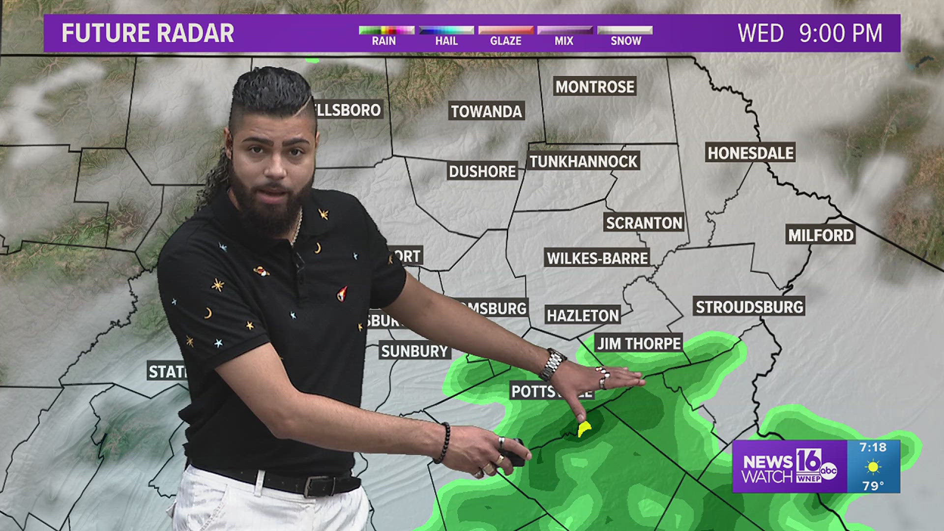 We're in a typical summer pattern, and stronger storms are likely Friday and Saturday afternoon.