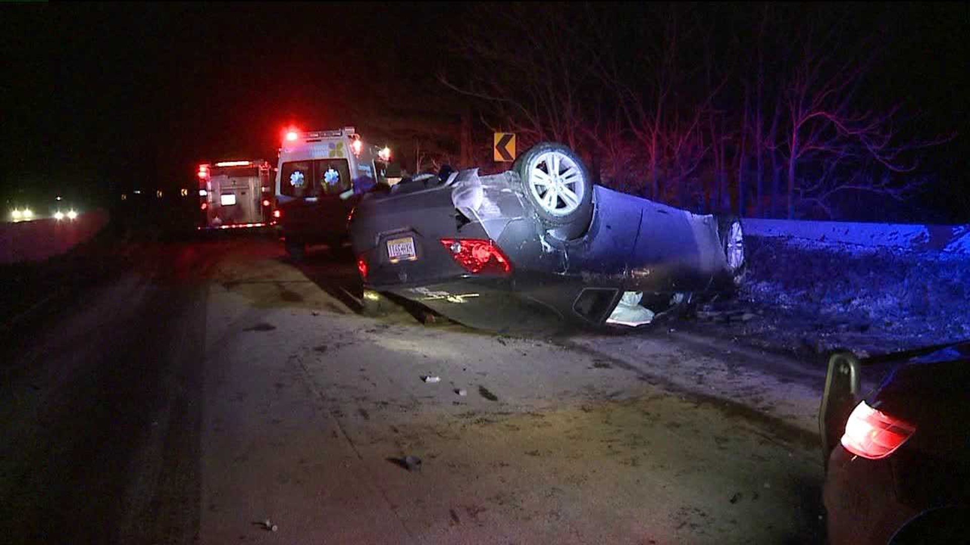 Crash on North Scranton Expressway