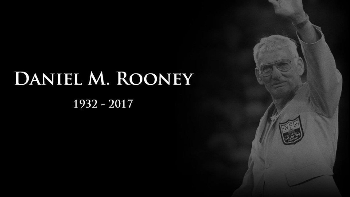 Steelers owner, chairman Dan Rooney dies at 84