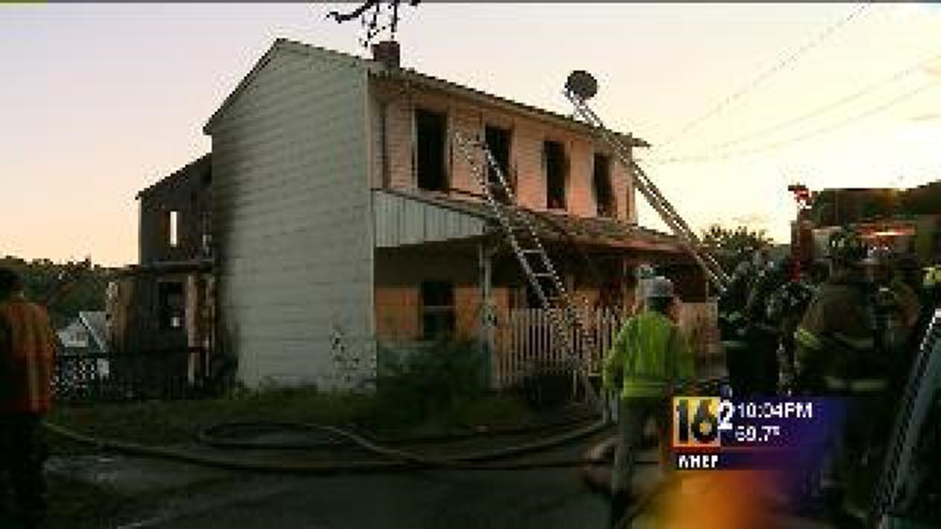 Fire Chief’s Home Destroyed By Flames