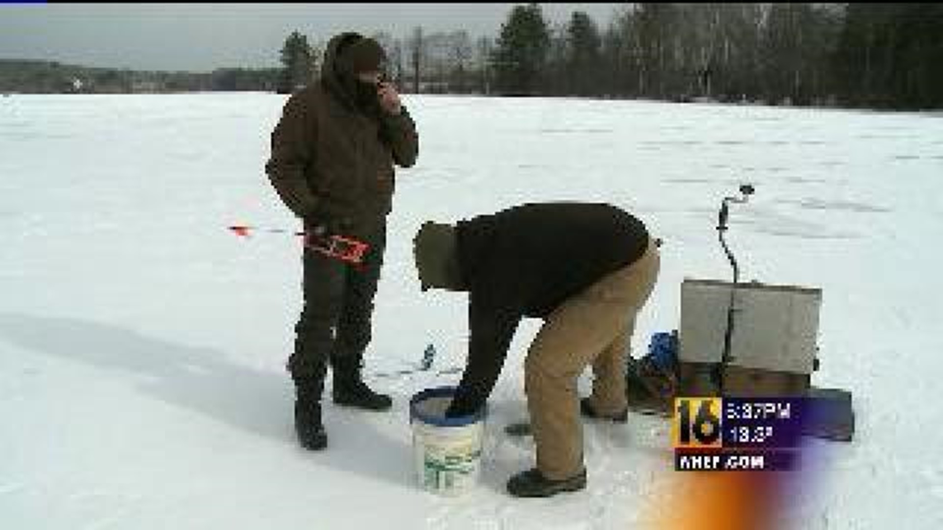 Ice Fishers Excited for Cold Weather
