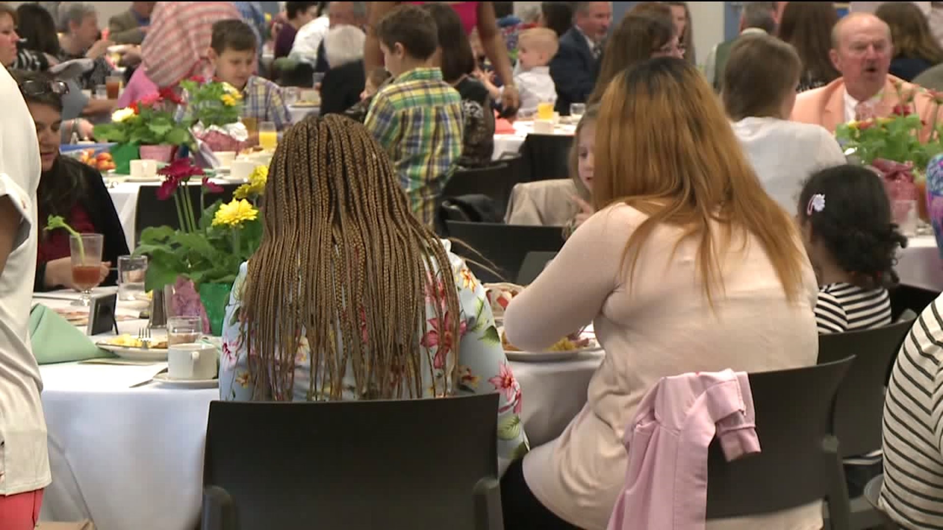 Misericordia University Holds Mother`s Day Brunch For Single Mother Students