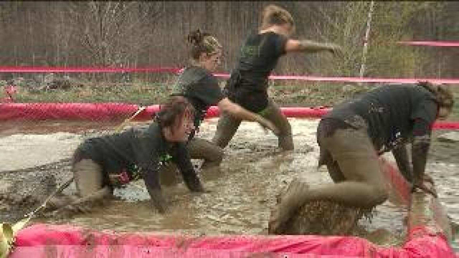 Women Get Down and Dirty for a Good Cause in Scranton