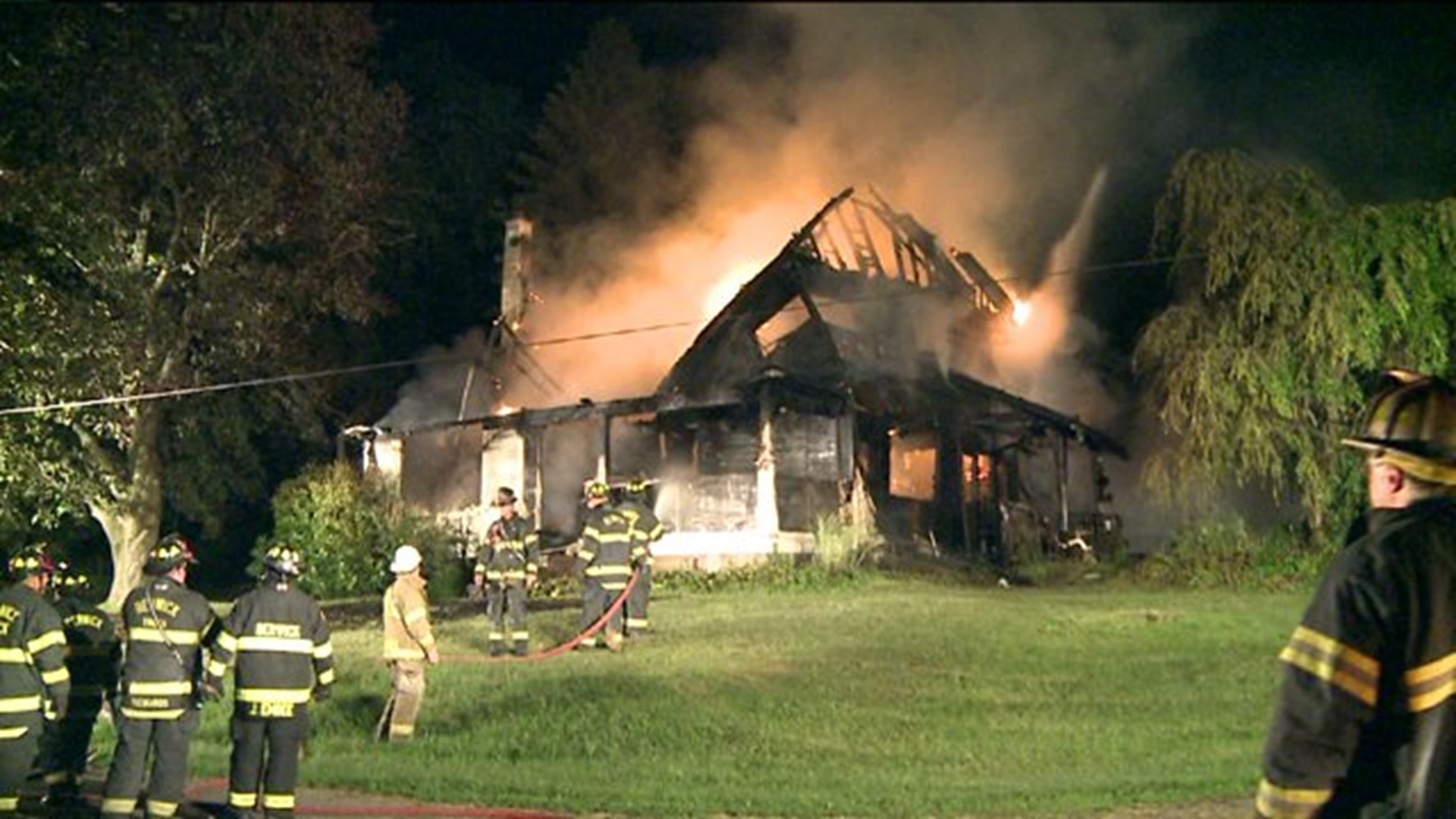 Fire Hits Columbia County Home