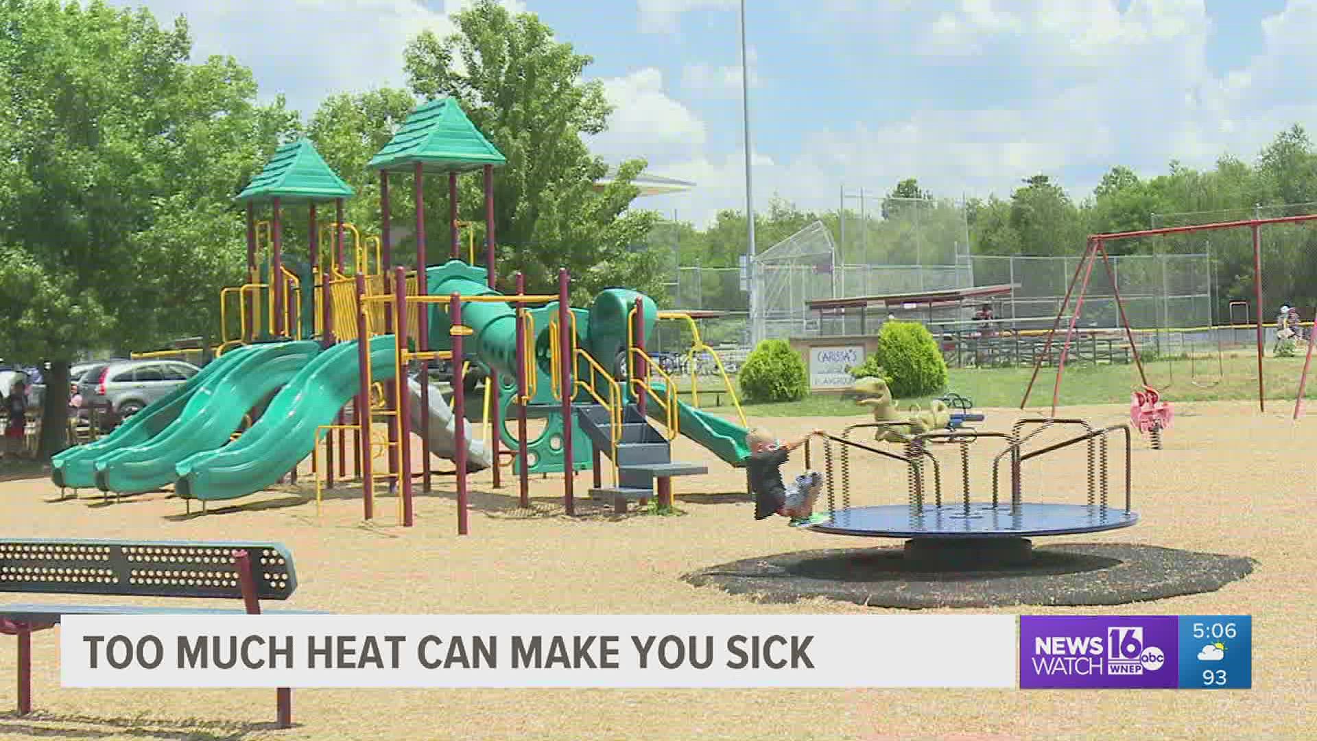 Staying safe in the heat in Lackawanna County