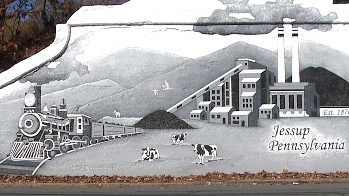 Jessup’s History Depicted in a Mural