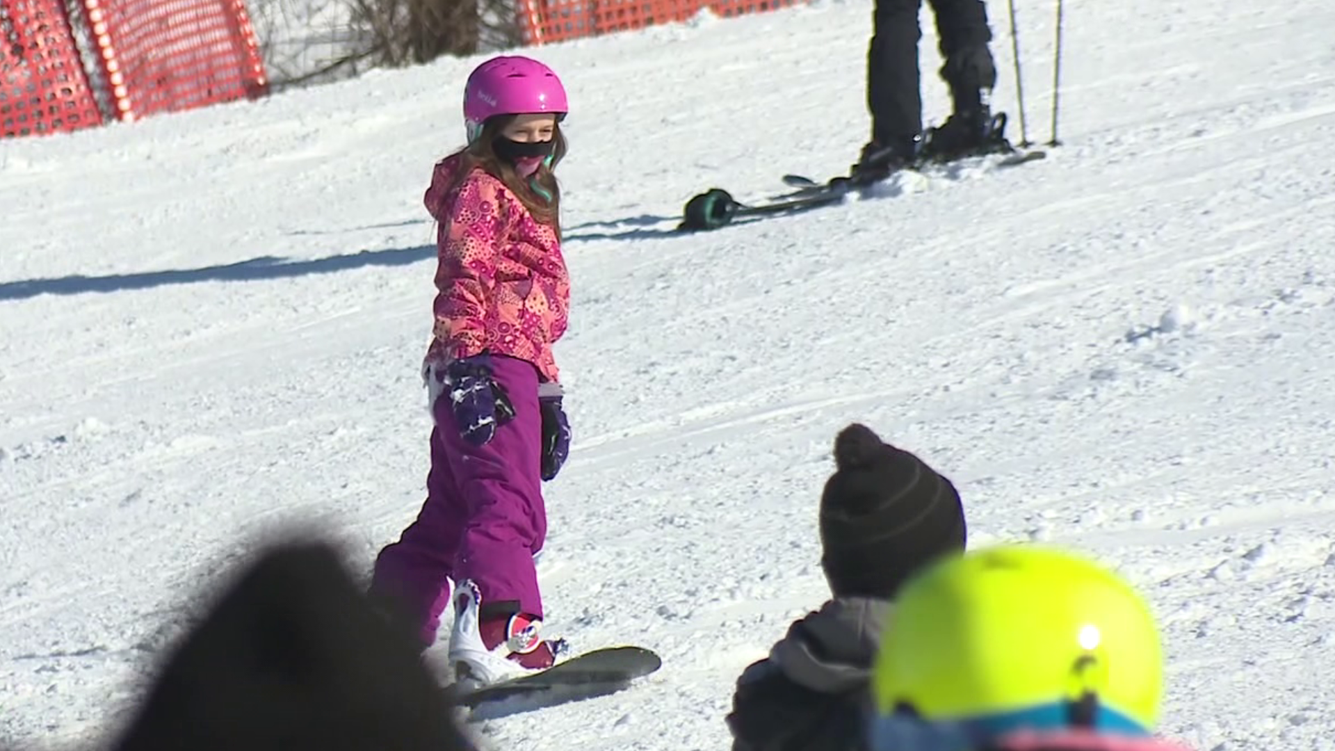 Shawnee Mountain Ski Area hosted their annual "Paint the Mountain Pink" event for breast cancer awareness.