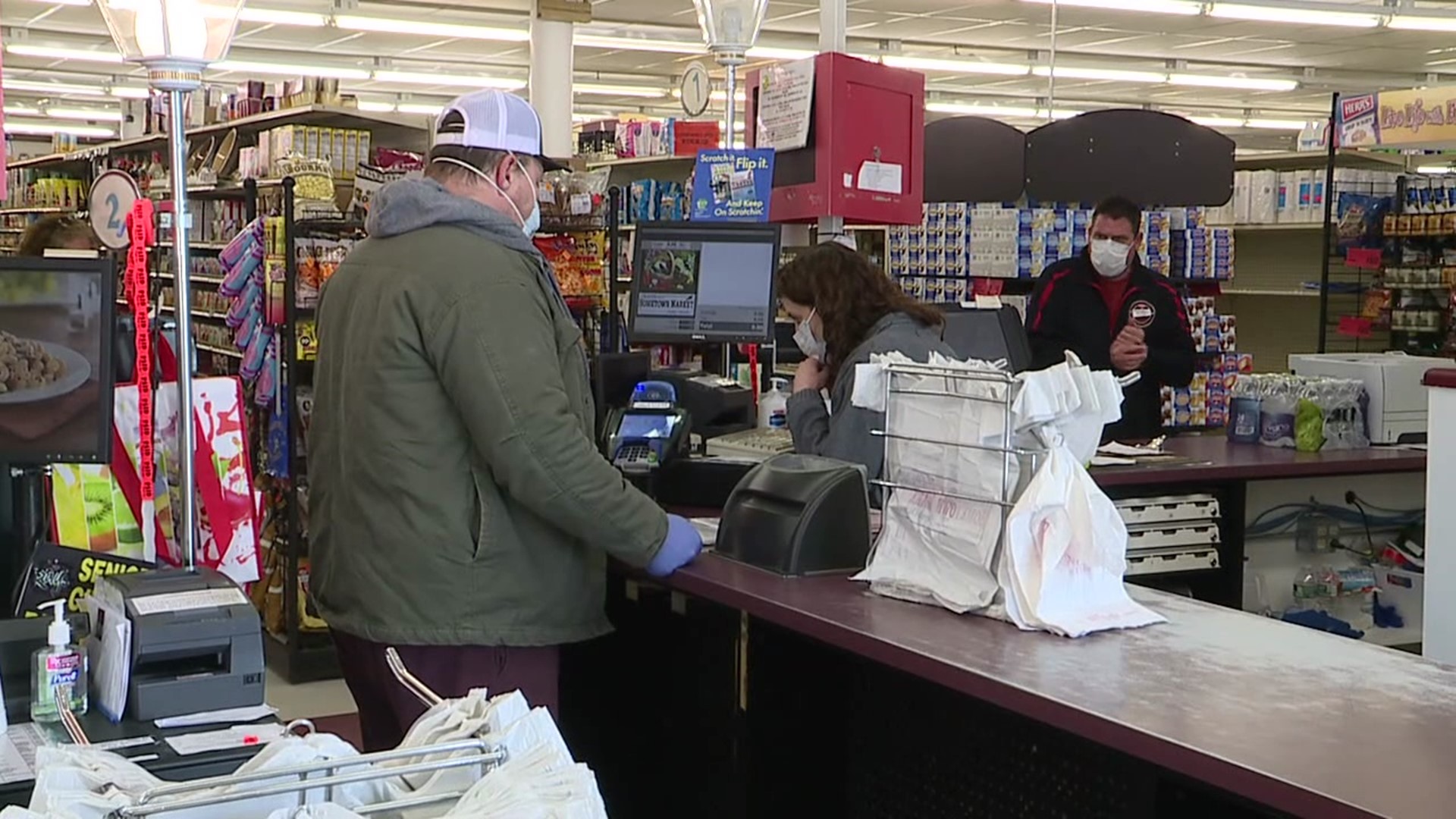 Area stores are going to have to follow strict orders to allow customers inside or face penalties.