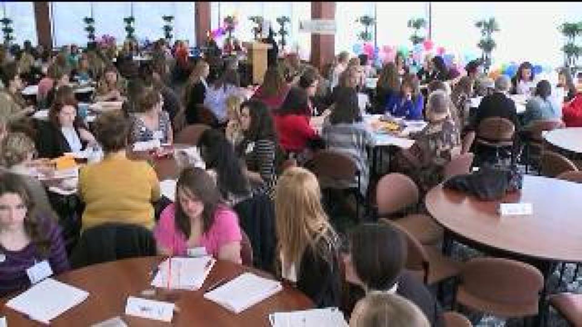 Young Women Learn About Career Options
