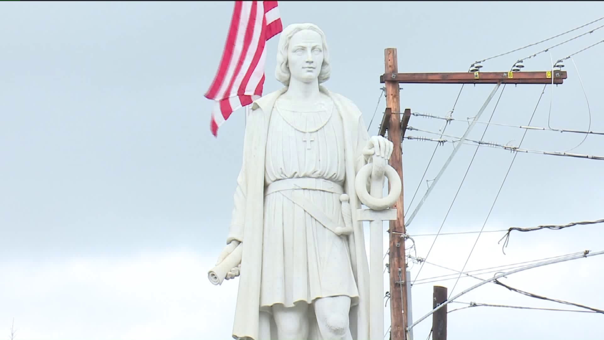 No Controversy over Columbus in Pittston