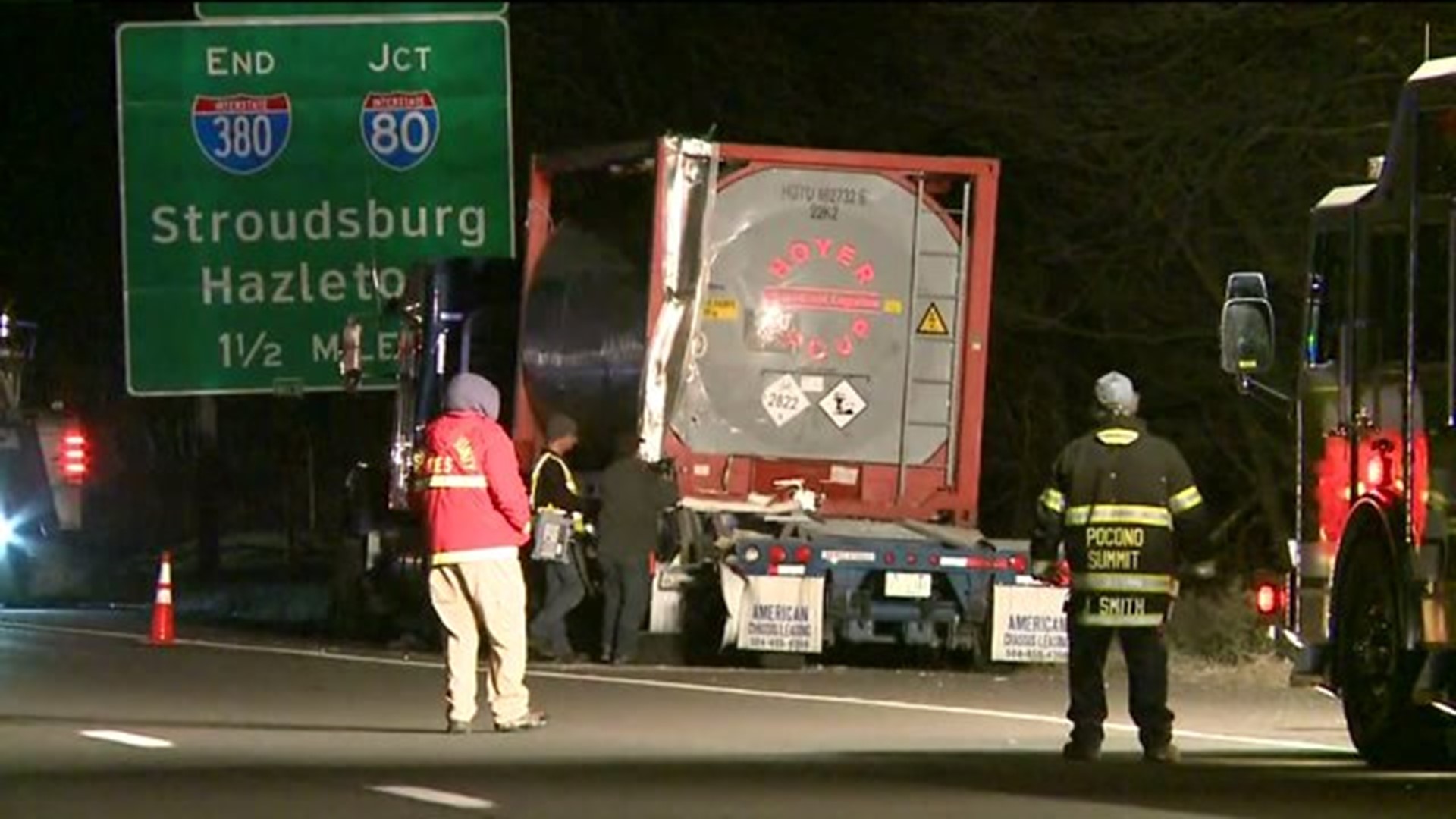 UPDATE: I-380 in Monroe County Back Open after Crash