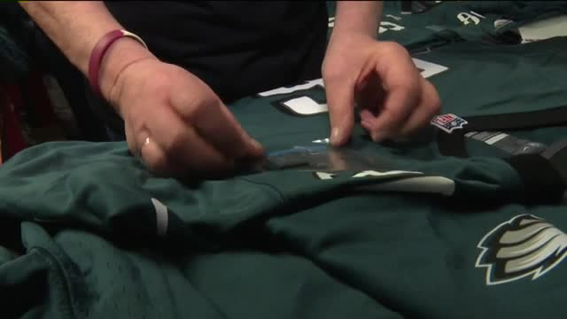 Shop in Tremont Printing Eagles Jerseys