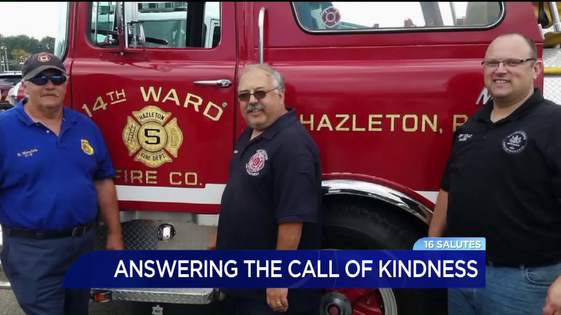 16 Salutes: Firefighter Answers the Call of Kindness