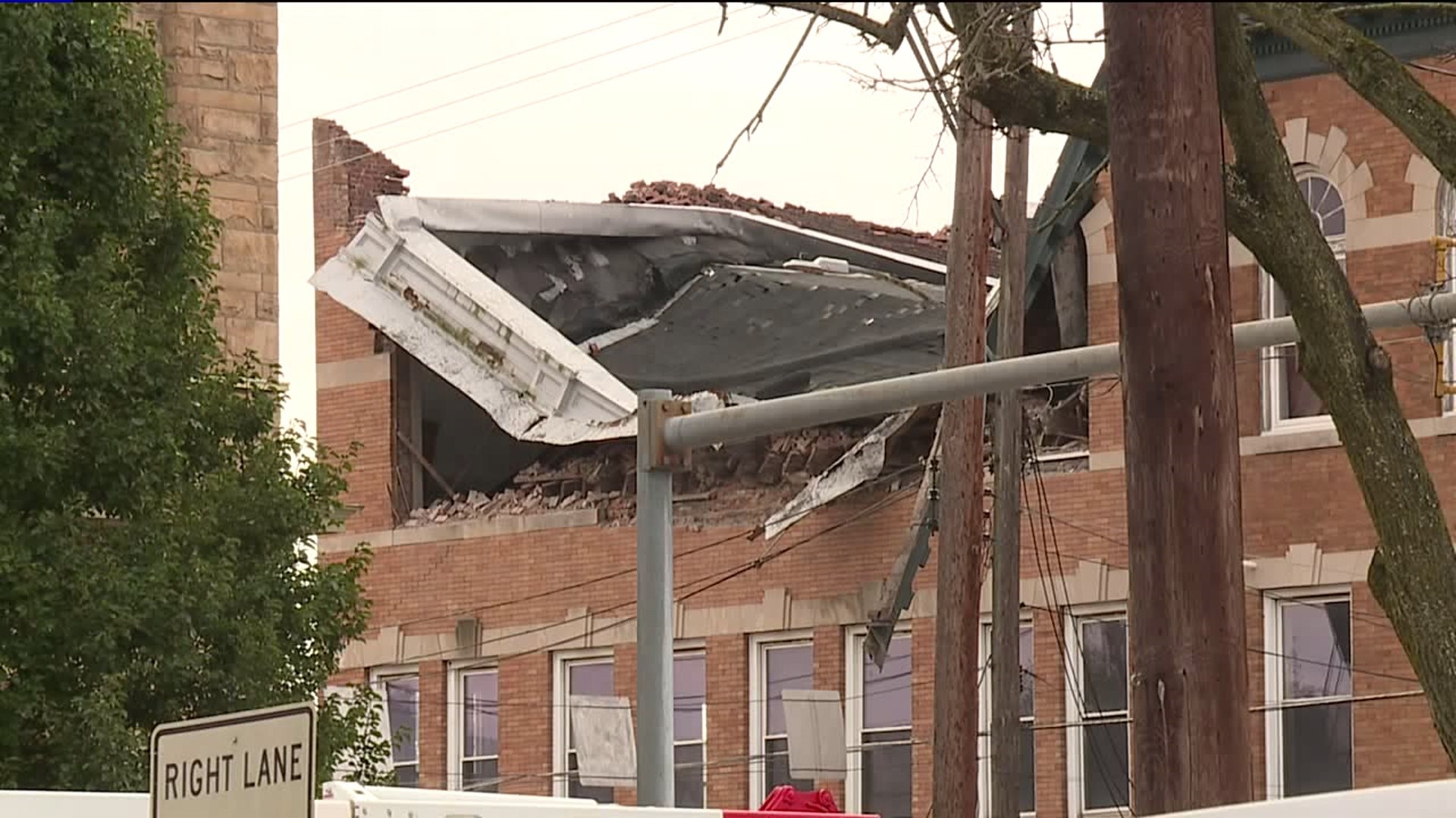 After Masonic Building Collapse, Questions In Berwick